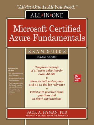 Microsoft Certified Azure Fundamentals All-in-One Exam Guide (Exam AZ-900) - ebook